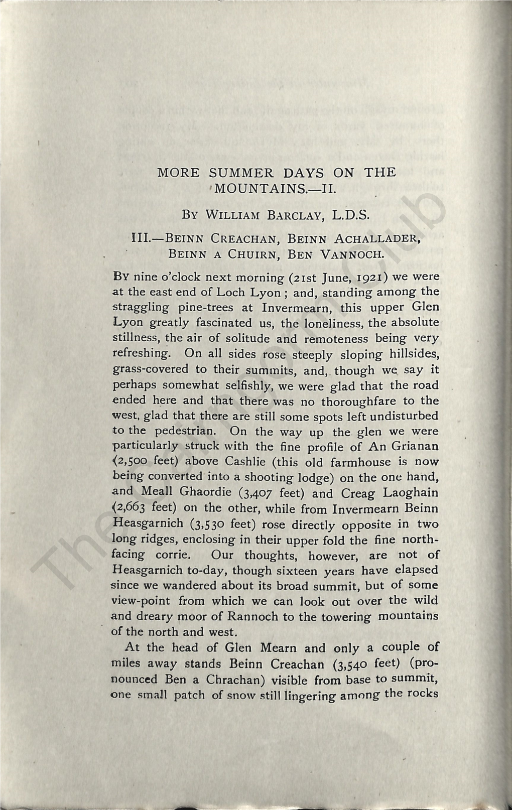 The Cairngorm Club Journal 059, 1922