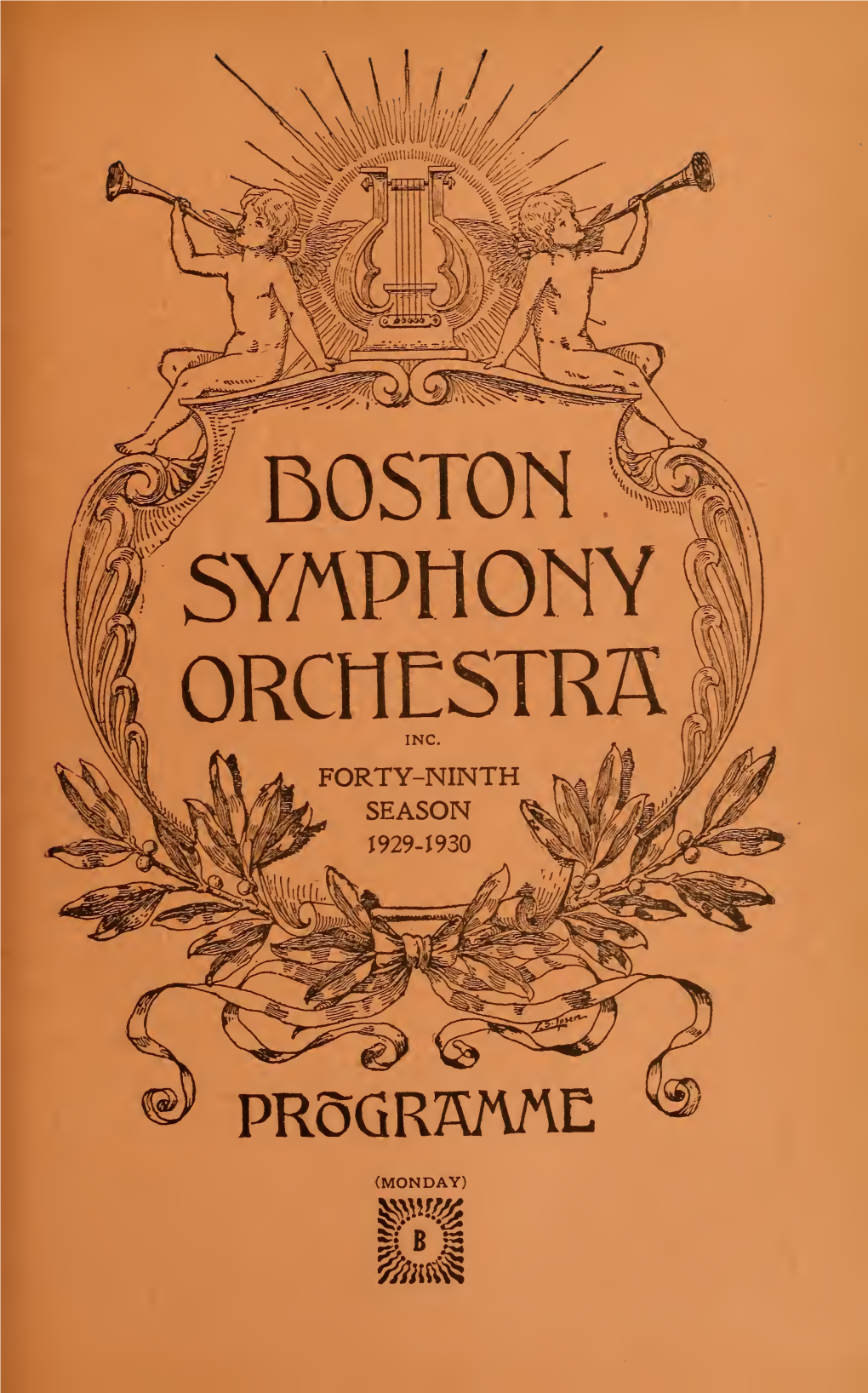 Boston Symphony Orchestra Concert Programs, Season 49,1929