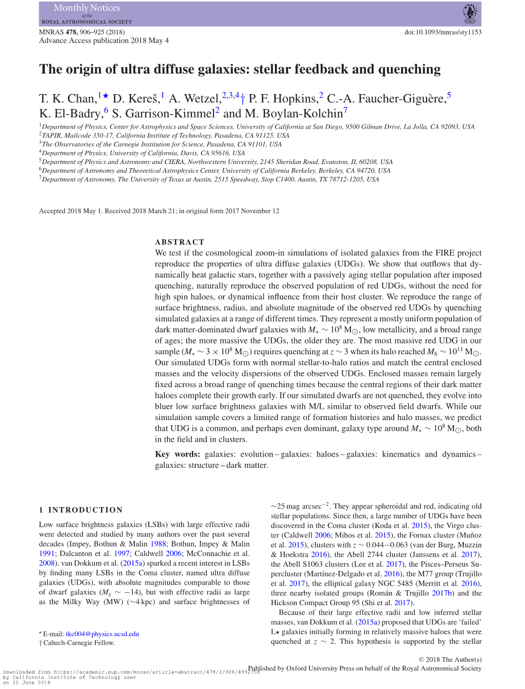 The Origin of Ultra Diffuse Galaxies: Stellar Feedback and Quenching