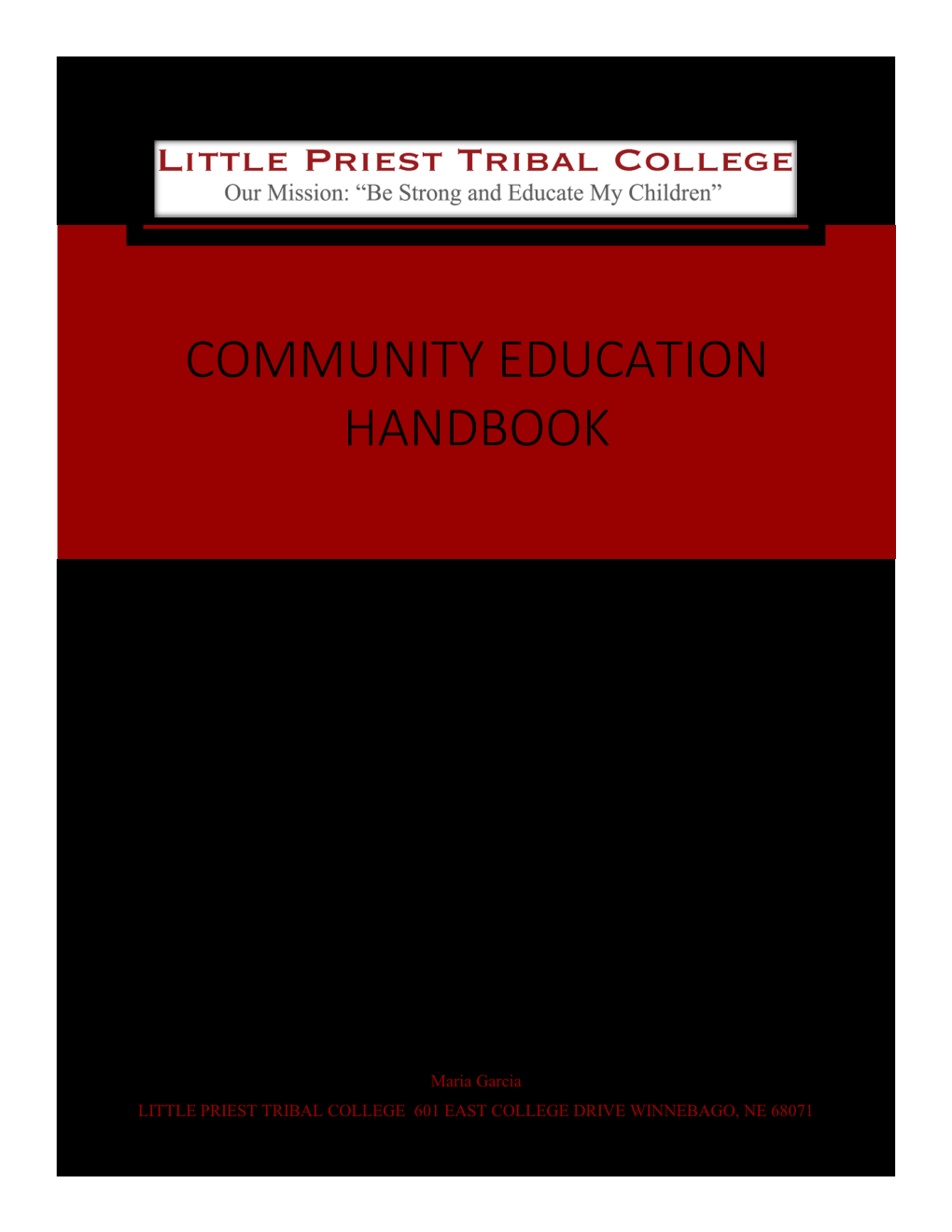 Community Education Handbook