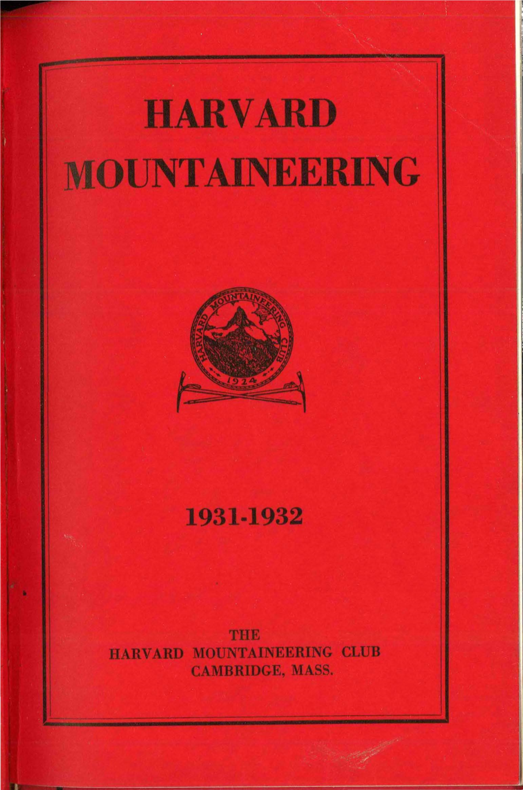 Harvard Mountaineering 3