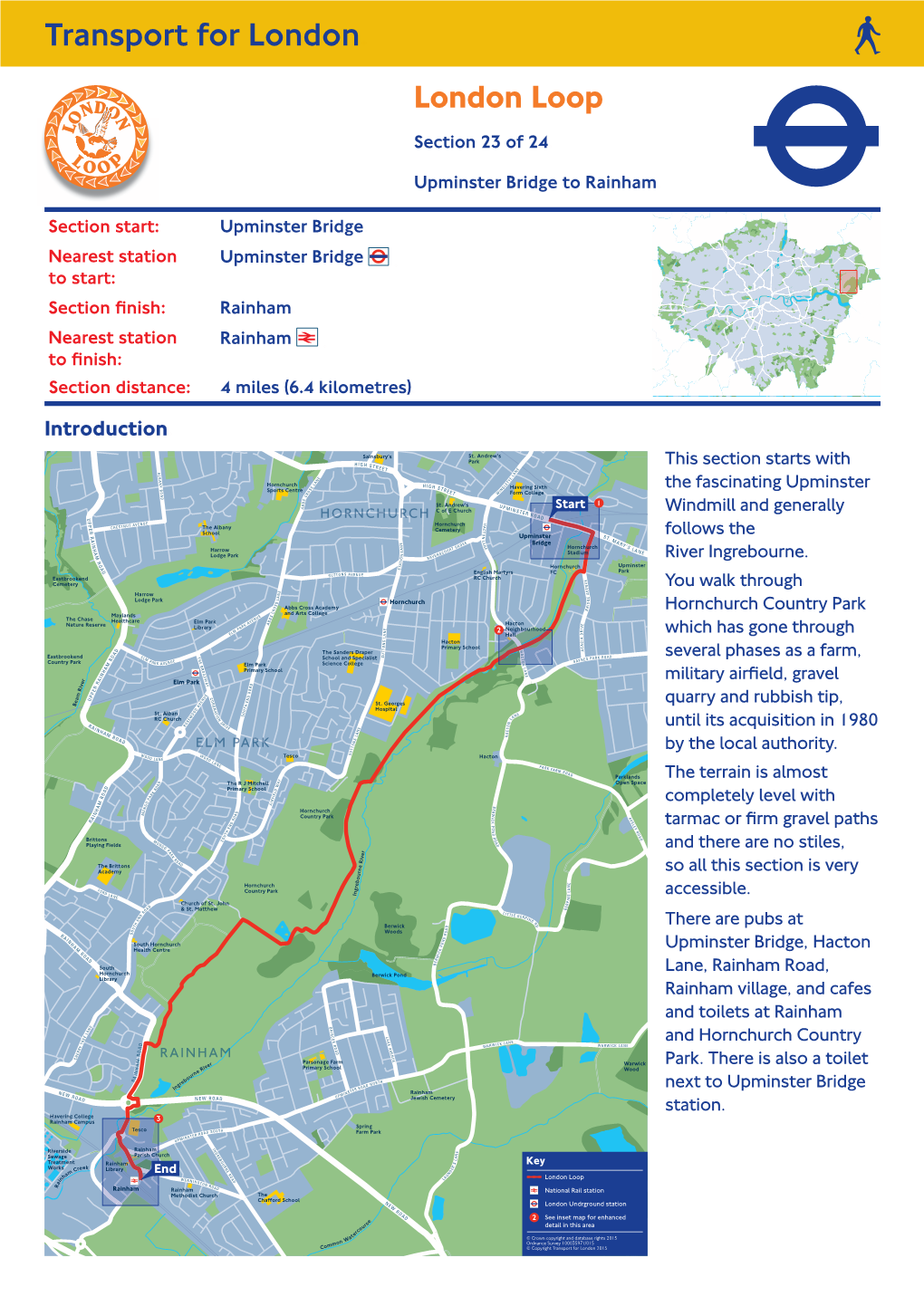 London Loop. Section 23 of 24