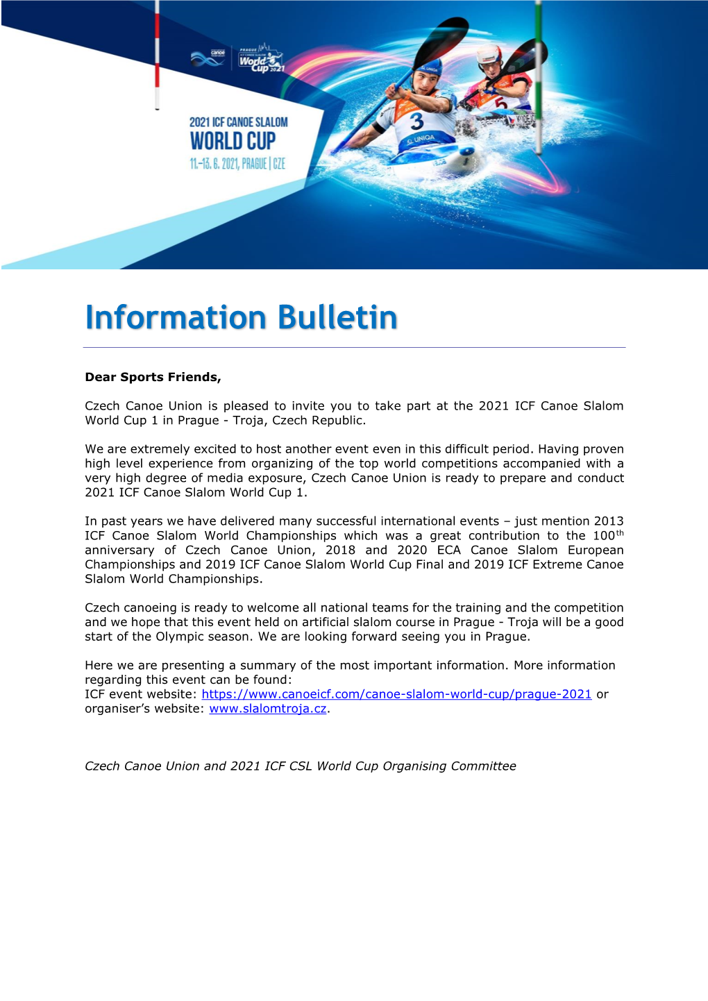 Information Bulletin