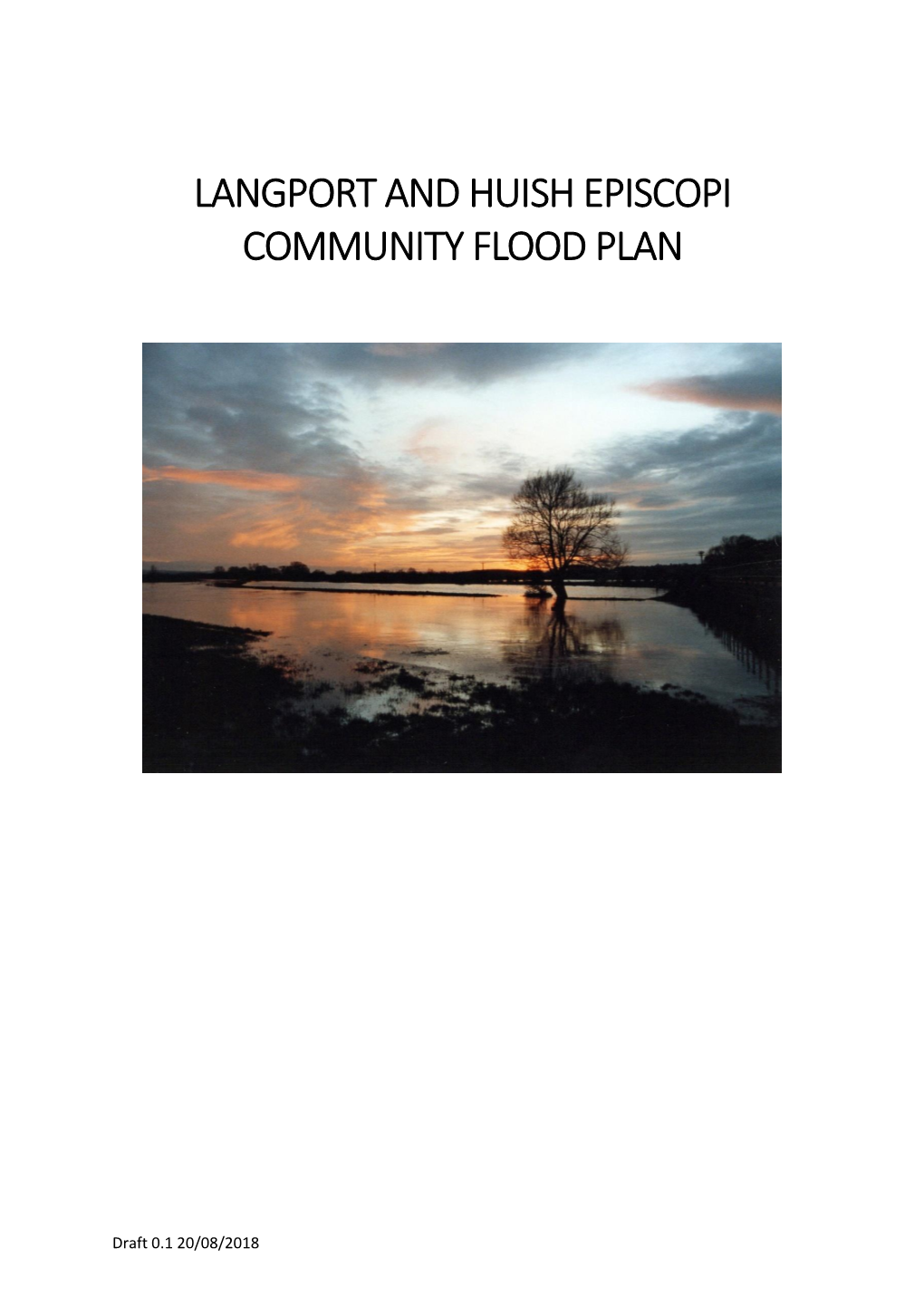 Langport and Huish Episcopi Community Flood Plan