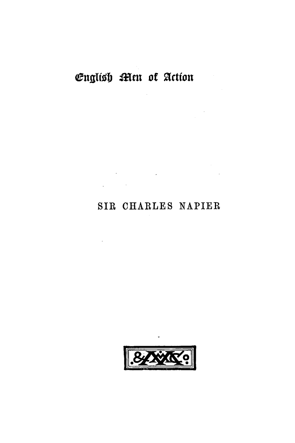 Sir Charles Napier