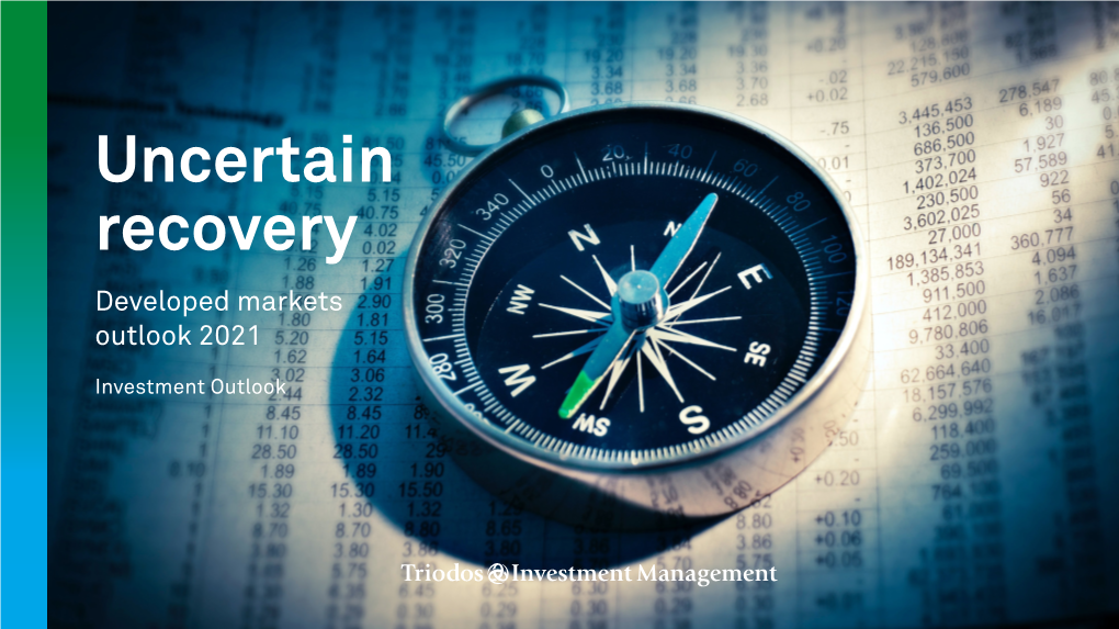 Developed Markets Outlook 2021