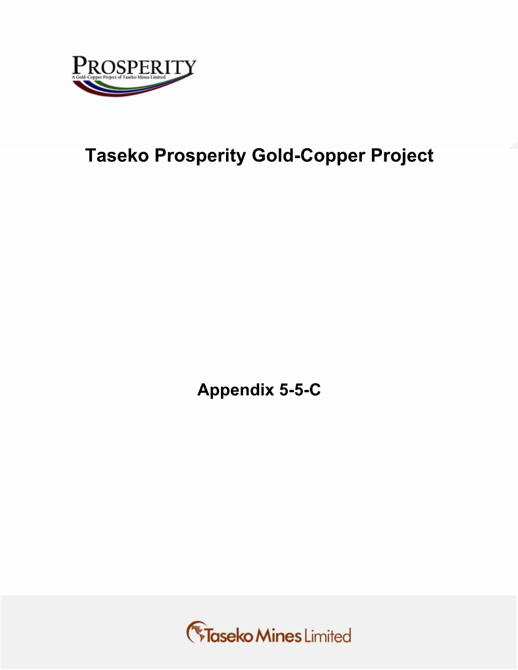 Taseko Prosperity Gold-Copper Project