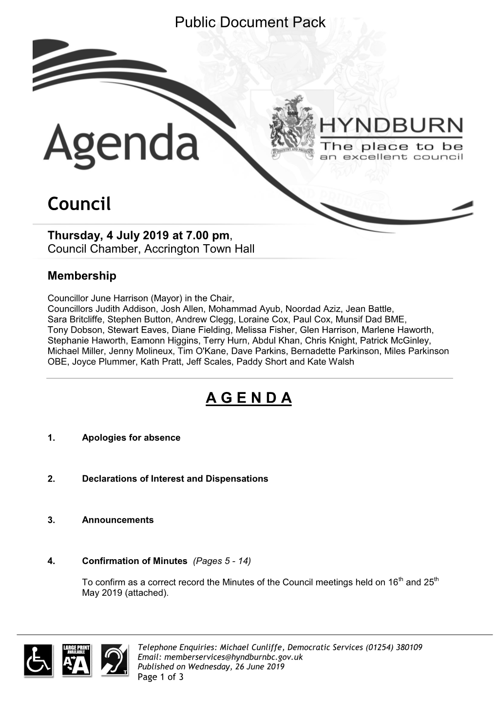 Hyndburn Borough Council