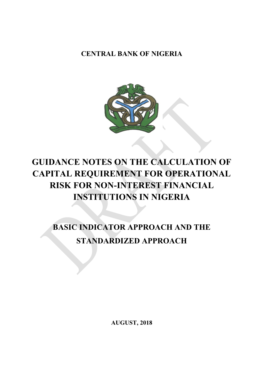 Draft Guidance Notes on Operational Risk Calculation.Pdf