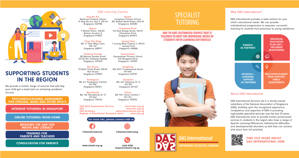 2020 Specialist Tutoring E-Brochure