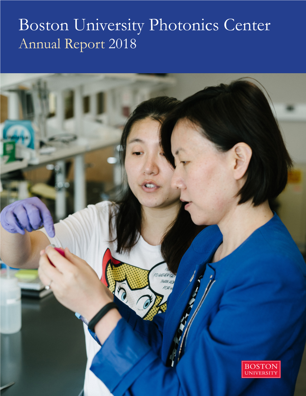 Boston University Photonics Center Annual Report 2018