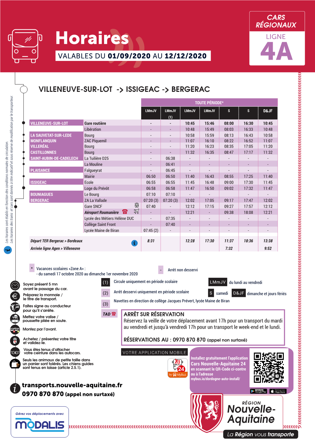 Horaires Sont Établis En Fonction Des Conditions Normales De Circulation