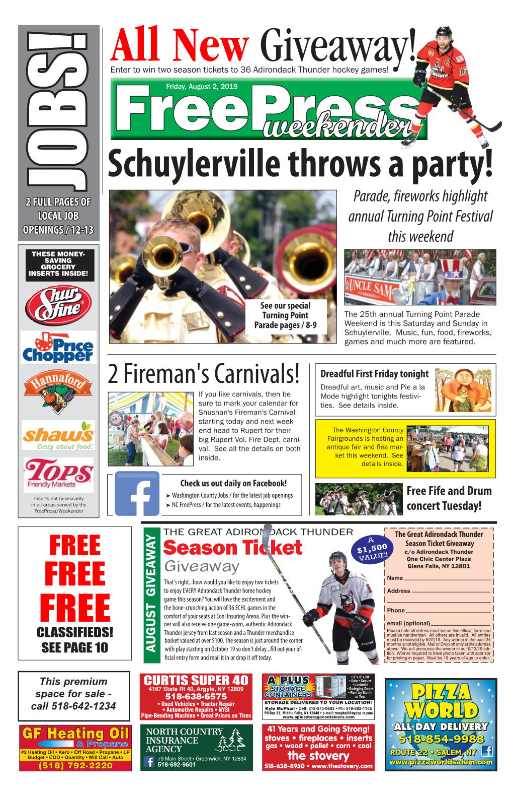 Schuylerville Throws a Party!