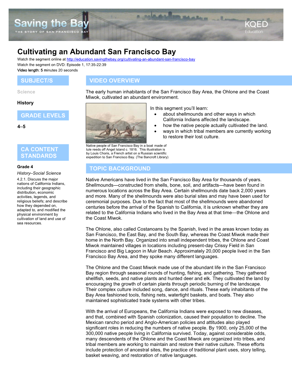 Cultivating an Abundant San Francisco Bay