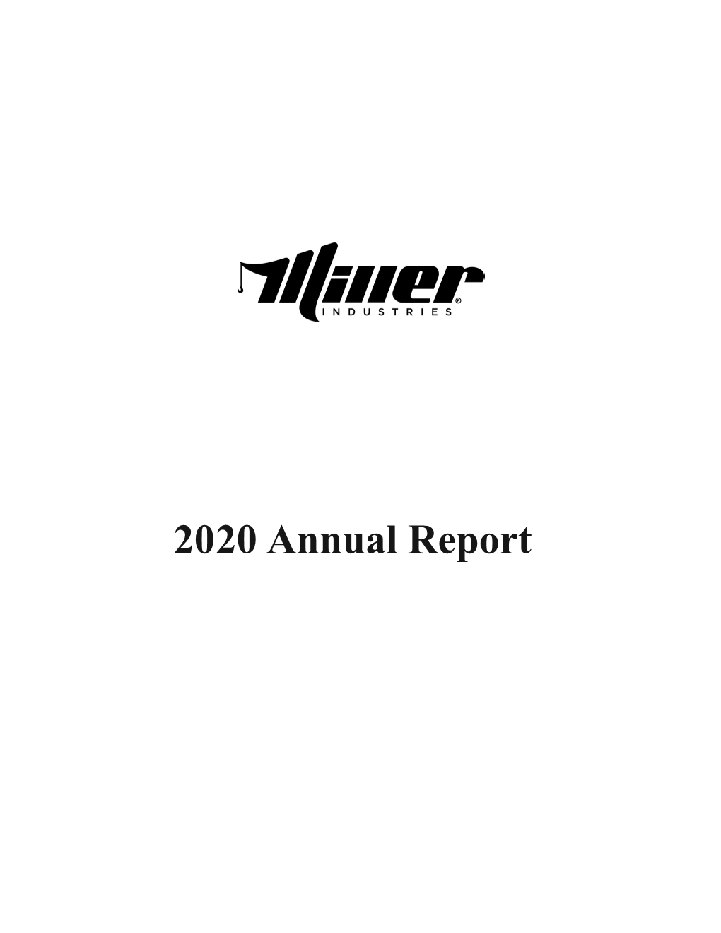 20 Annual Report 20