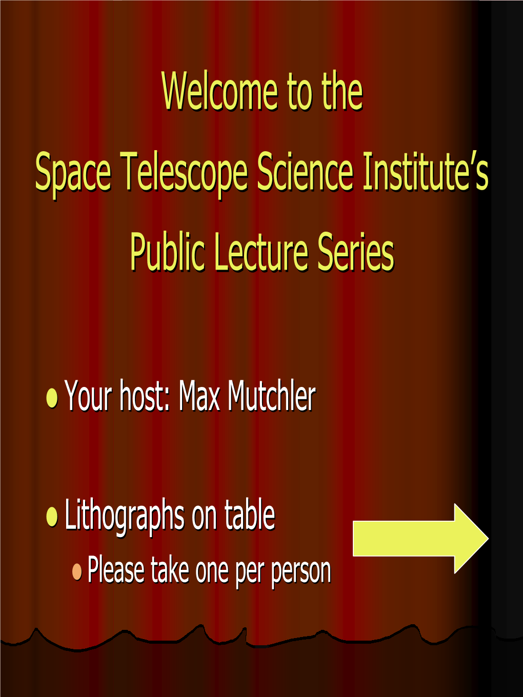 HST Public Lecture Series