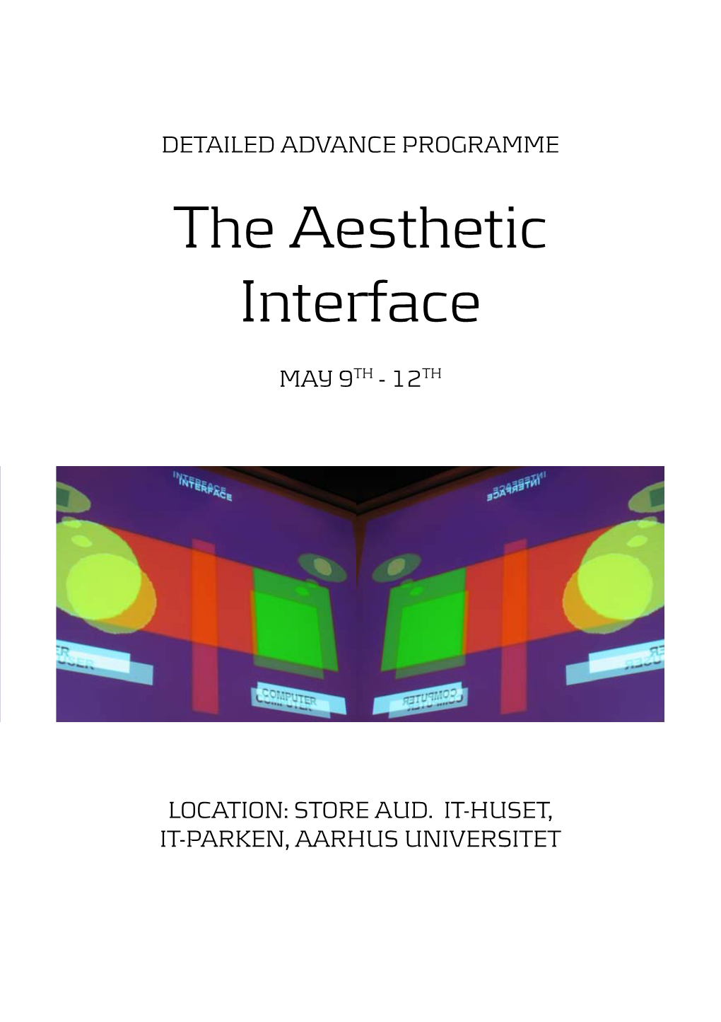 The Aesthetic Interface