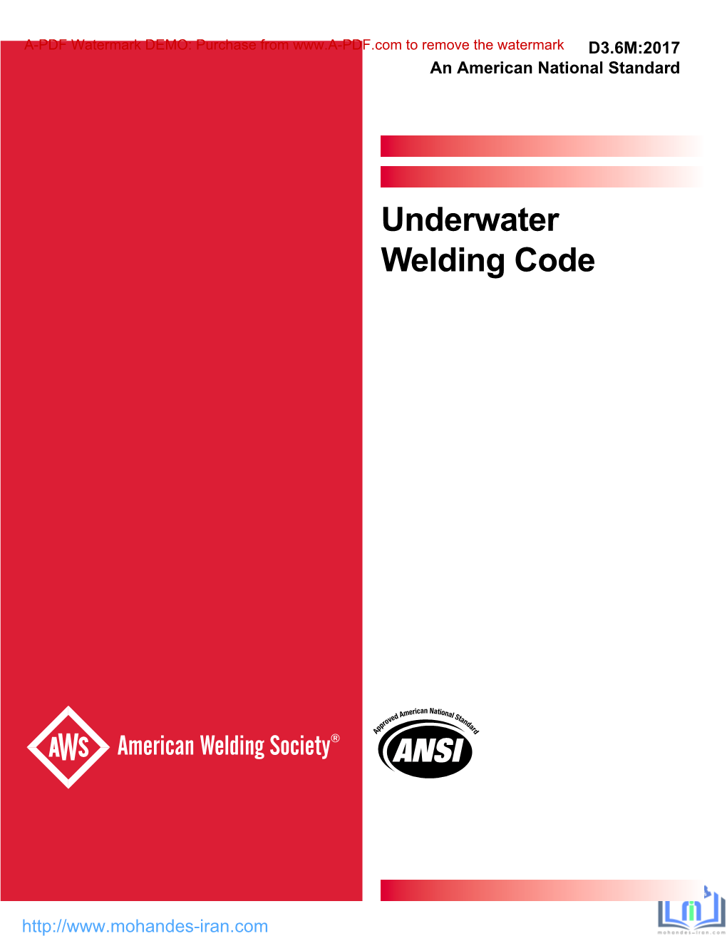 Underwater Welding Code