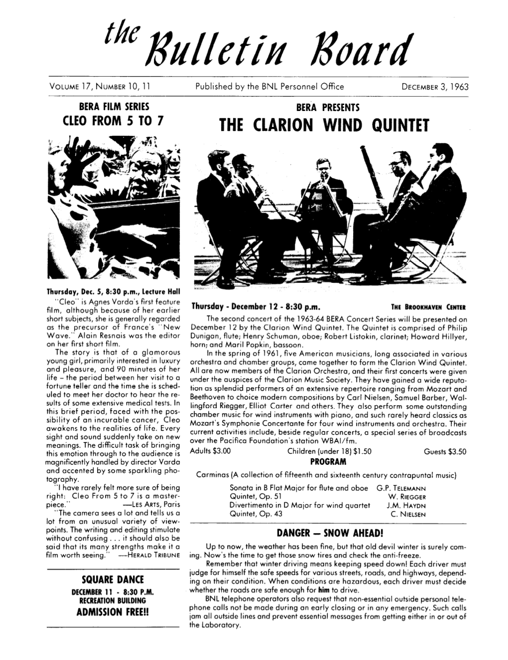 The Clarion Wind Quintet