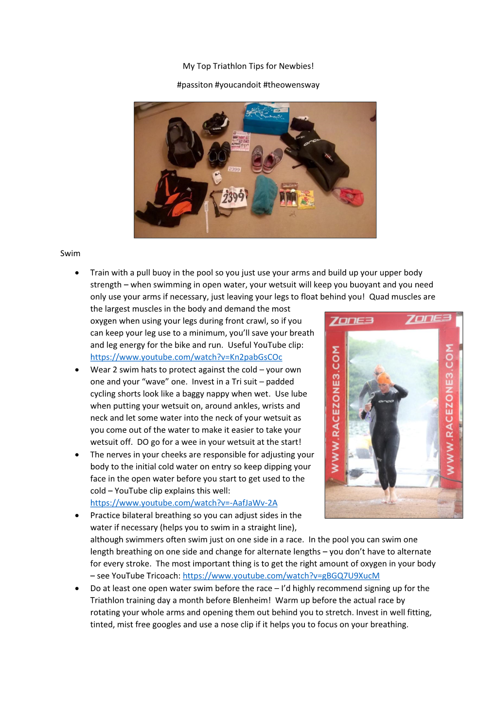 Top Triathlon Tips.Pdf