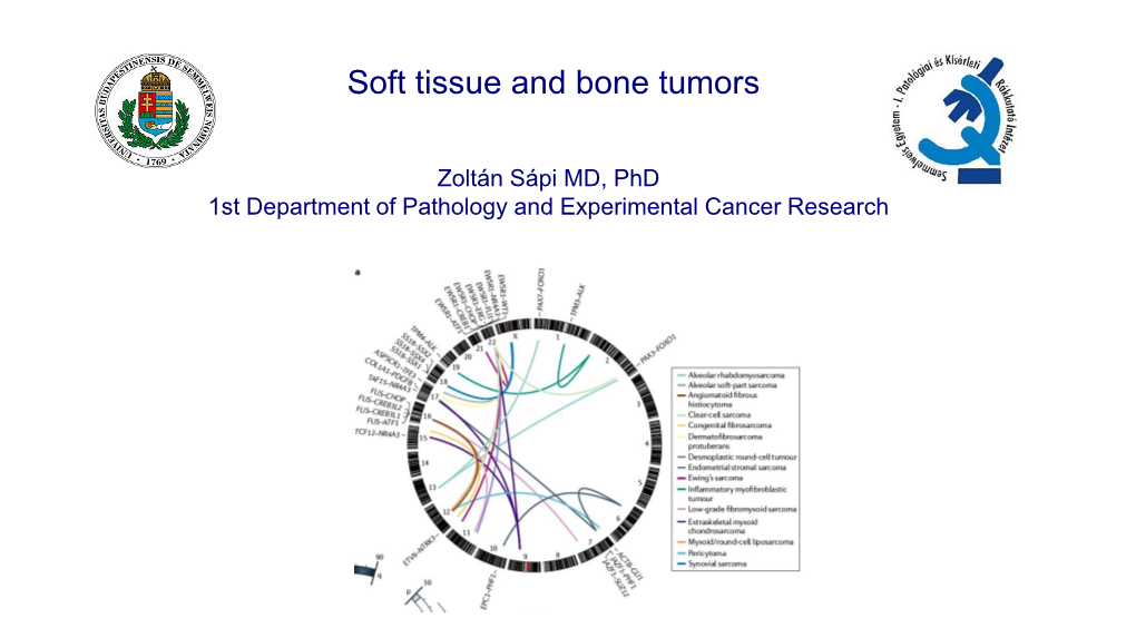 Soft Tissue and Bone Tumors