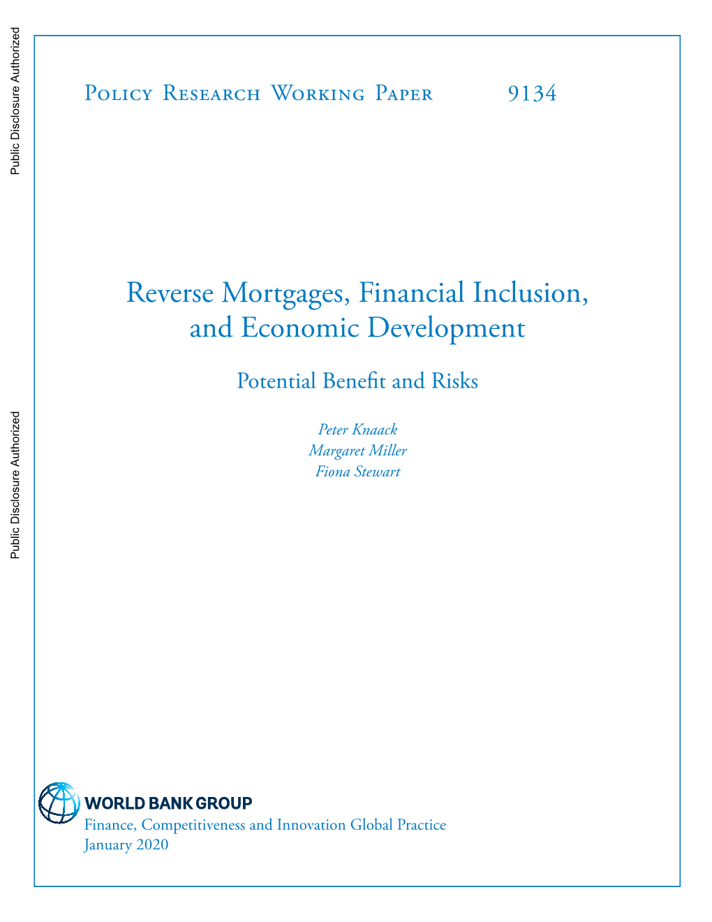 World Bank Document