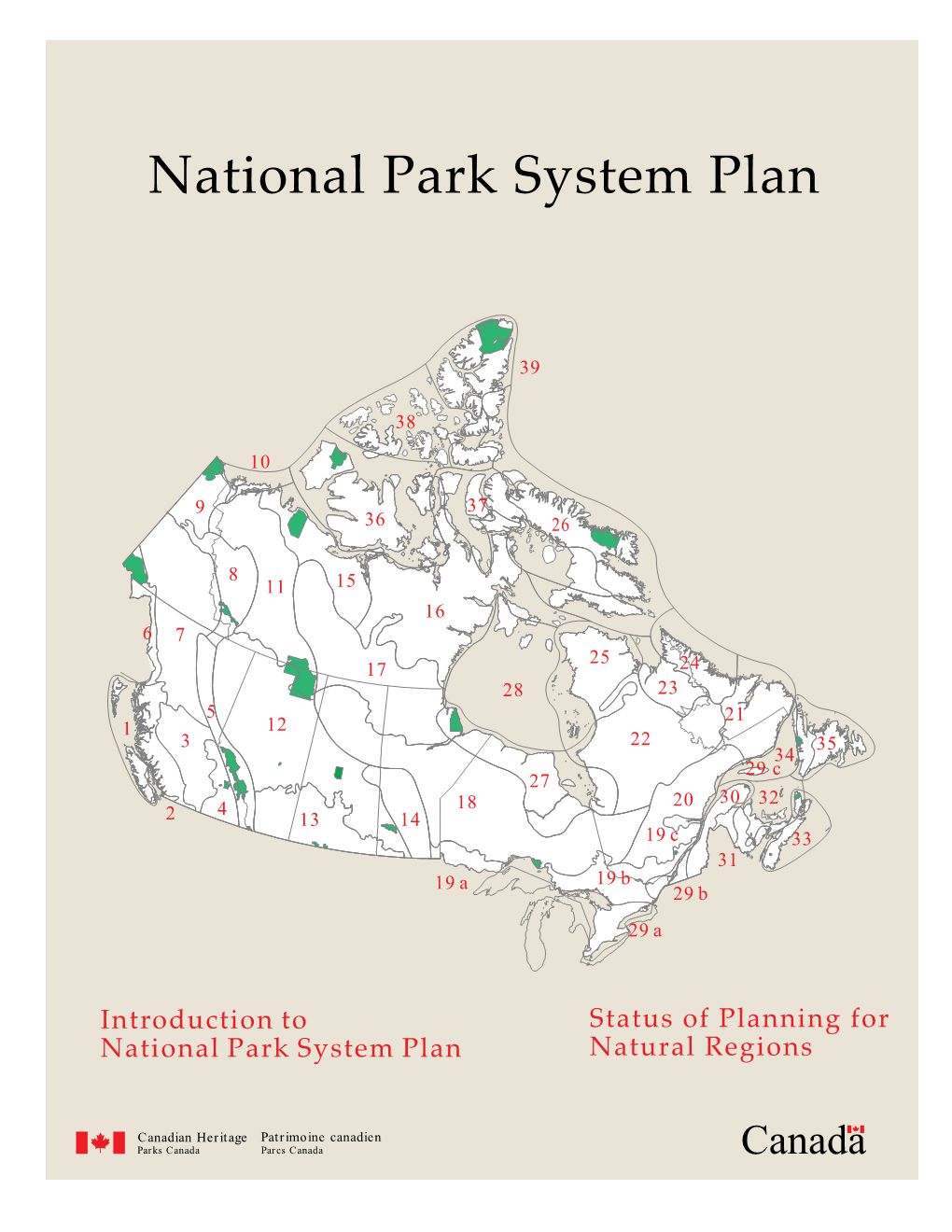 National Park System Plan