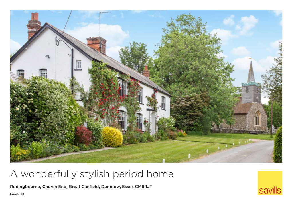 A Wonderfully Stylish Period Home
