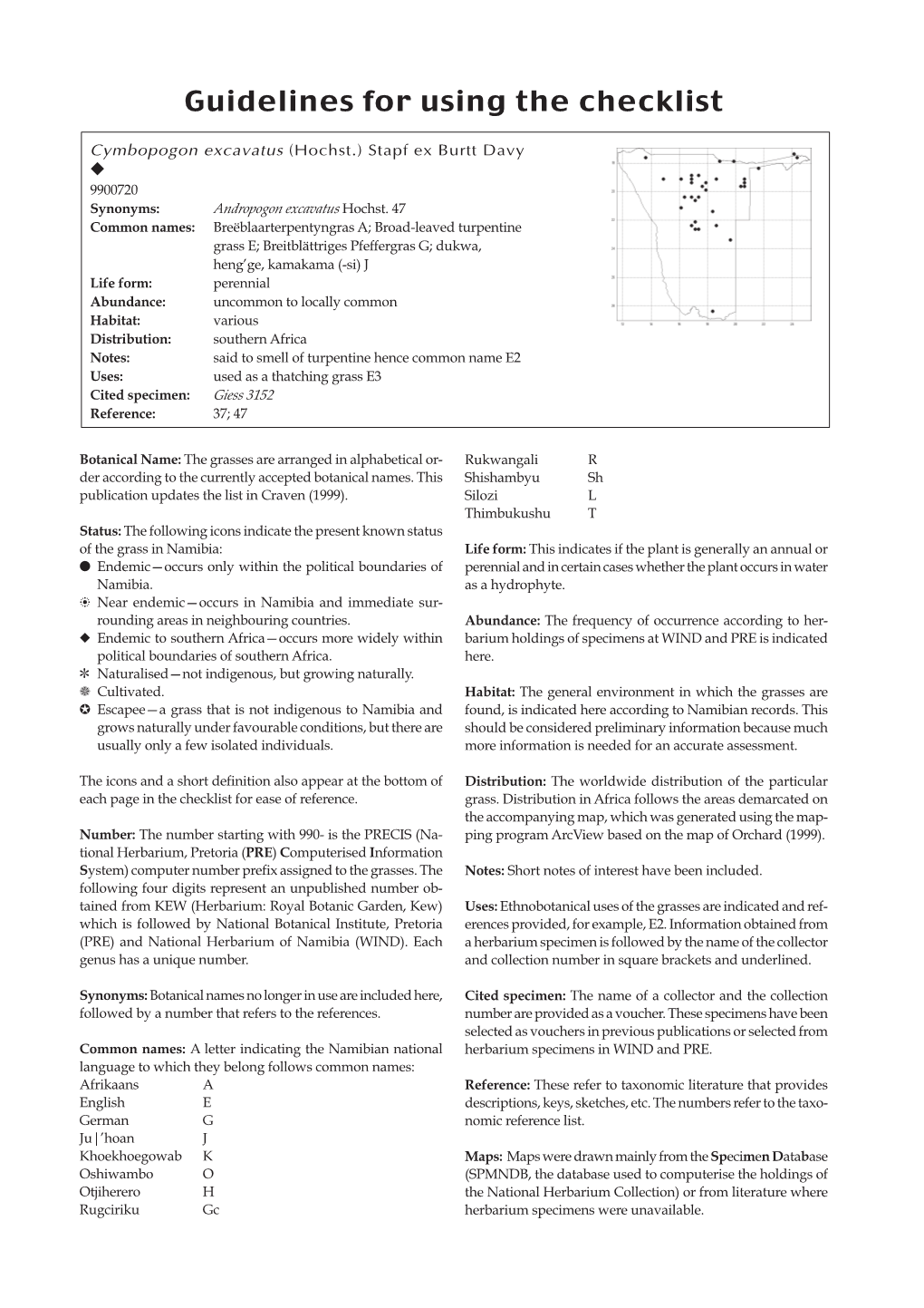 Guidelines for Using the Checklist