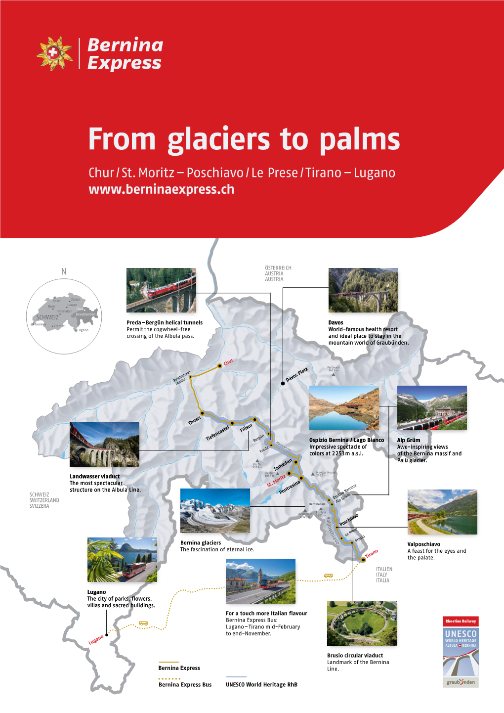 From Glaciers to Palms Chur / St