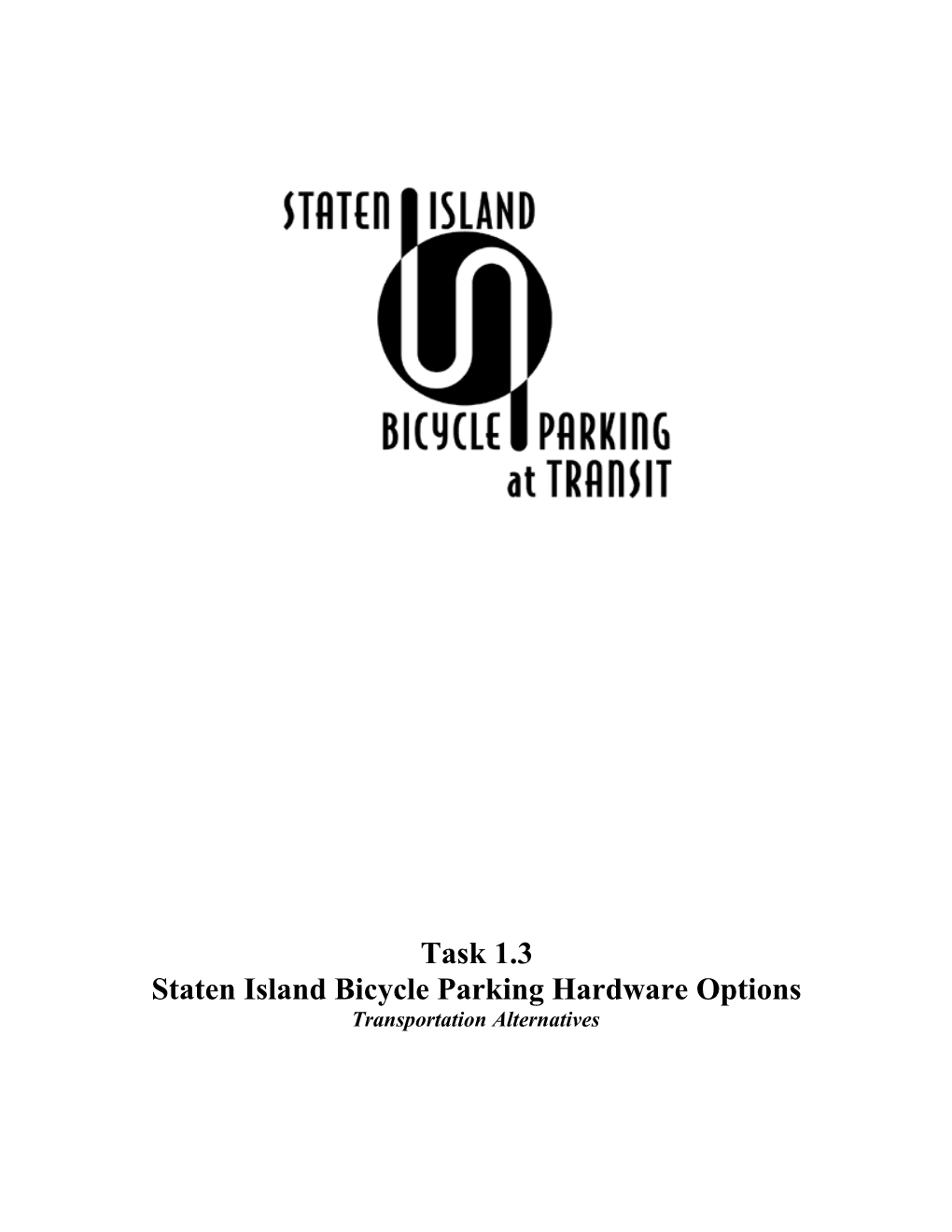 SI Bike Parking Facilities Report