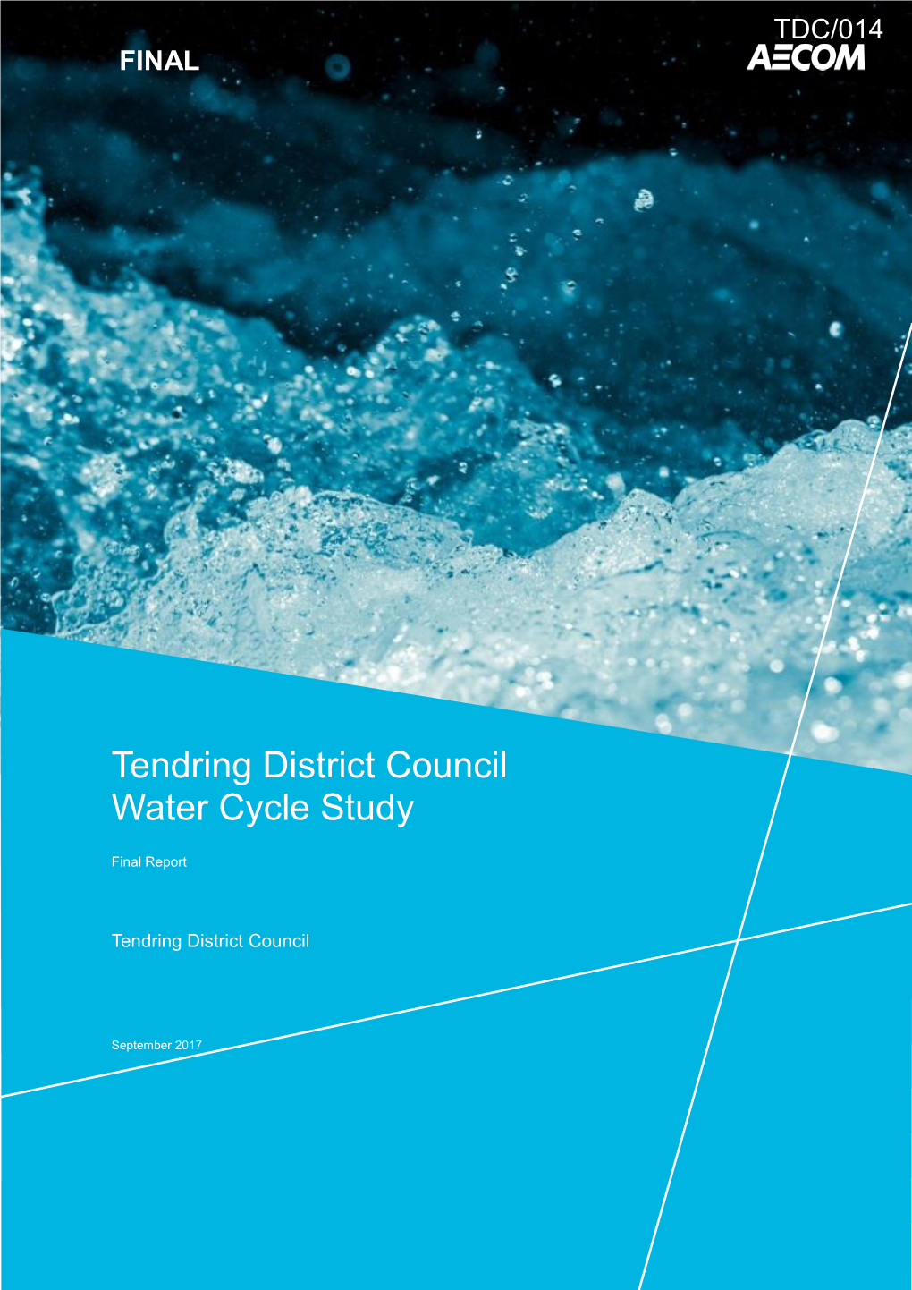 Mark Stevenson Report Chelmsford City Council Water Cycle Study