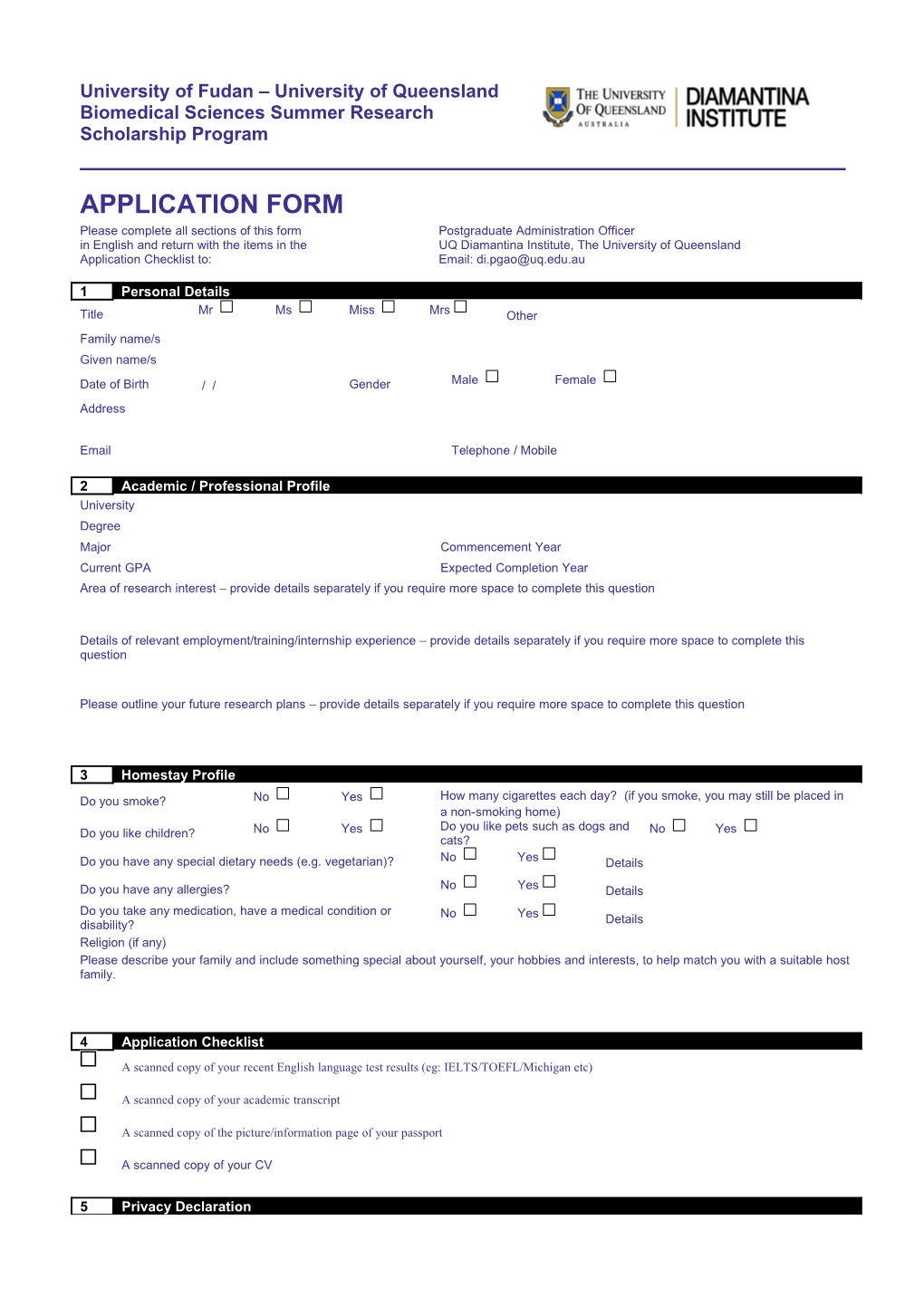 Application Form s41