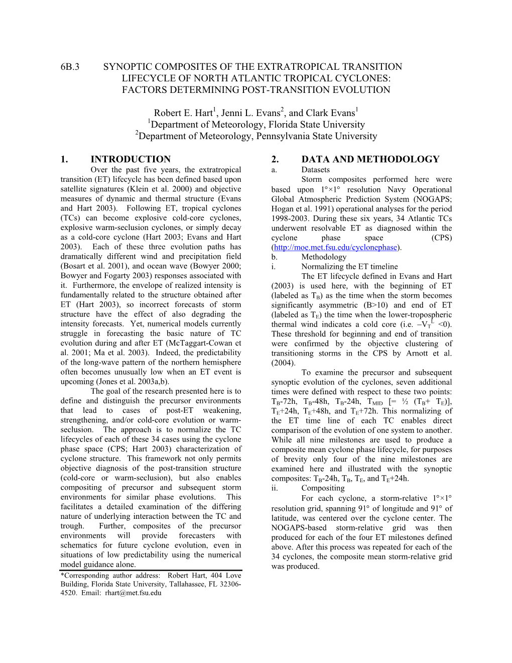 6B.3 Synoptic Composites of the Extratropical Transition Lifecycle of North Atlantic Tropical Cyclones: Factors Determining Post-Transition Evolution