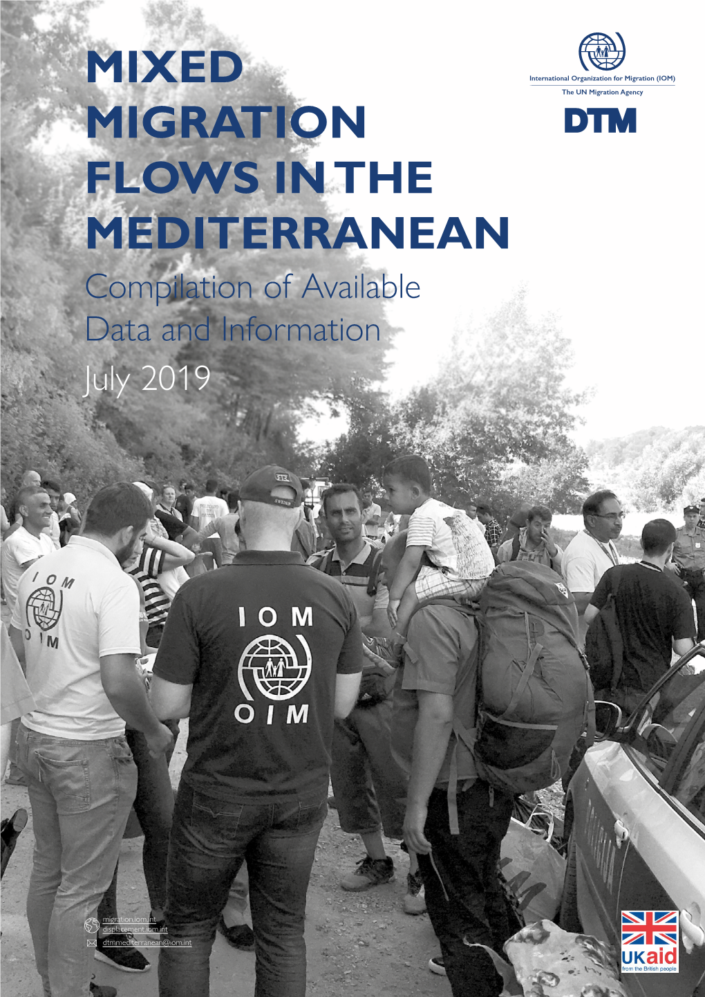 MIXED MIGRATION FLOWS in the MEDITERRANEAN Compilation of Available Data and Information June 2019