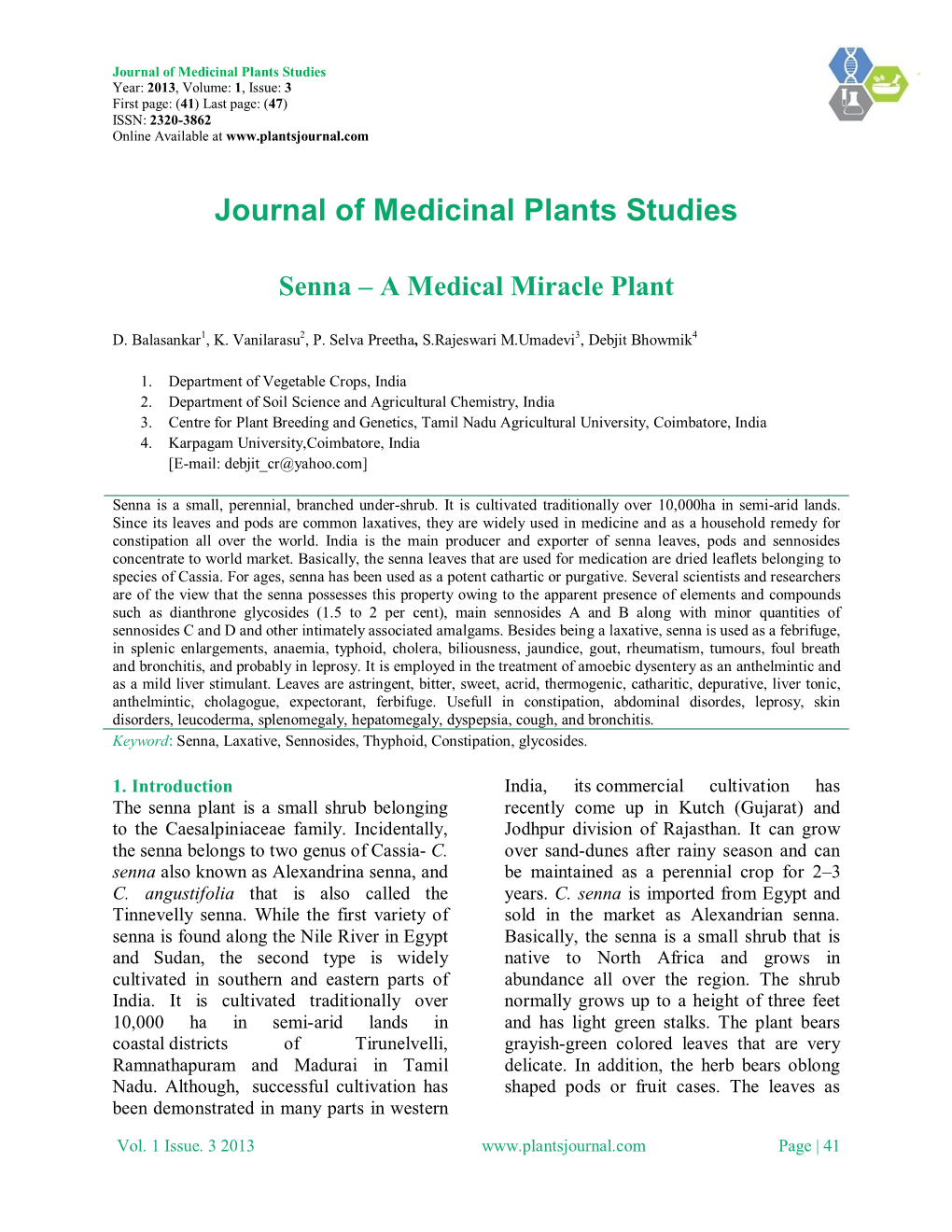 Senna – a Medical Miracle Plant