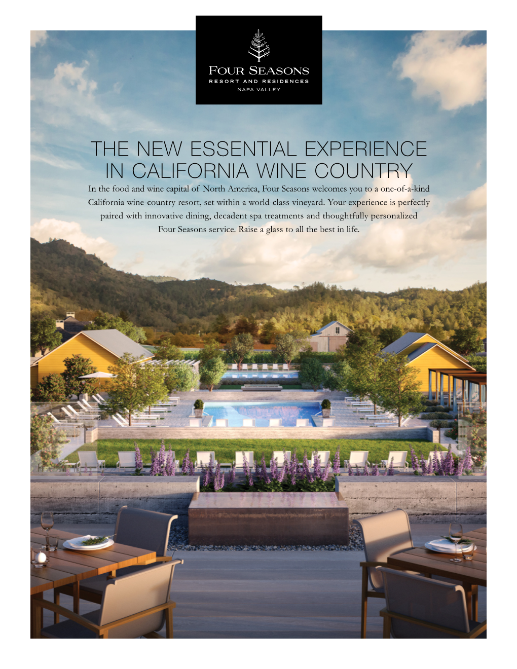 The New Essential Experience in California Wine Country