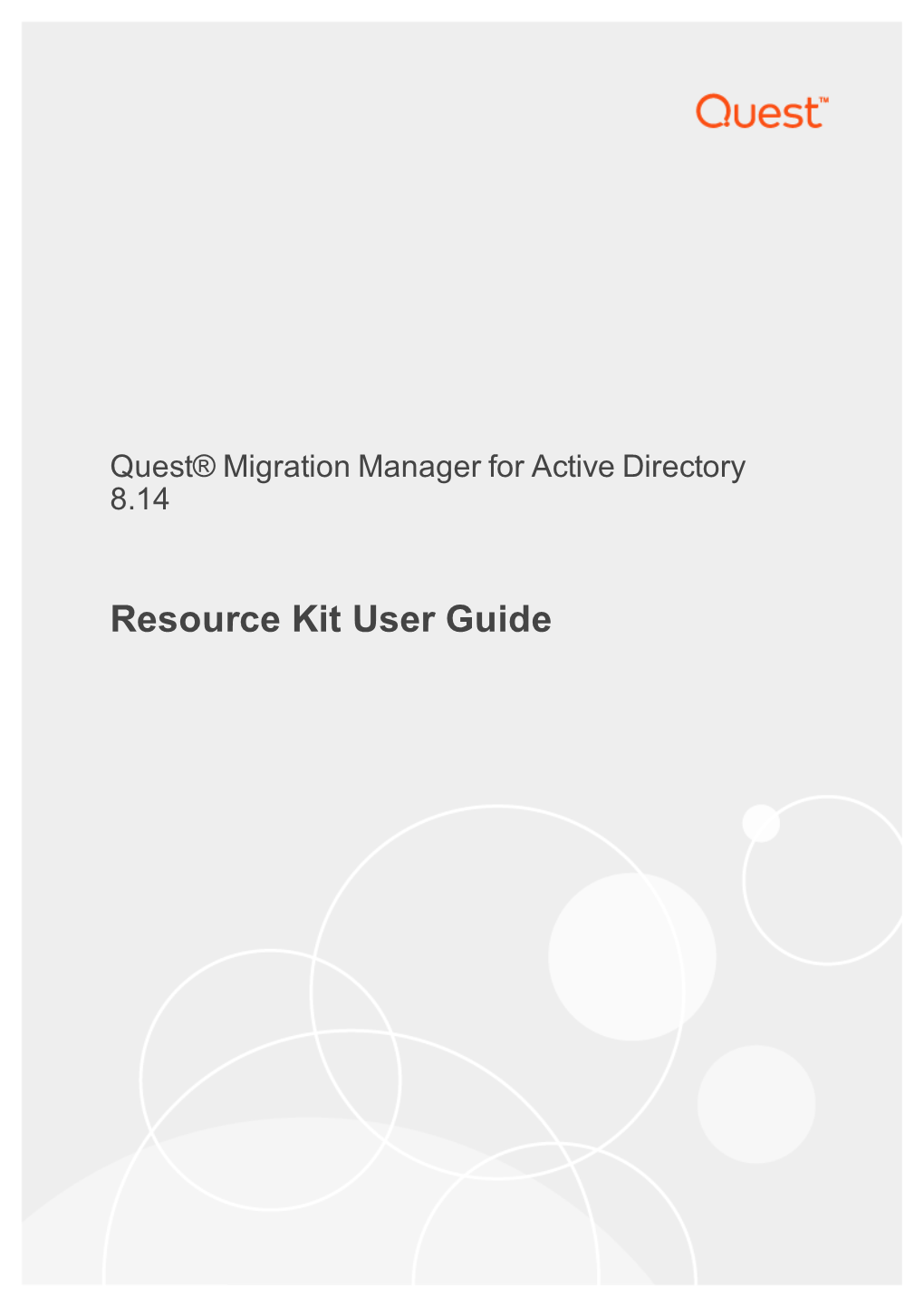 Resource Kit User Guide © 2019 Quest Software Inc