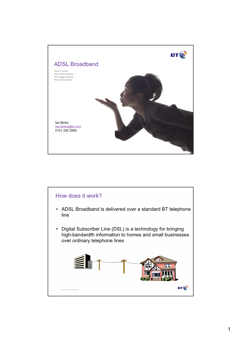 ADSL Broadband How Does It Work?