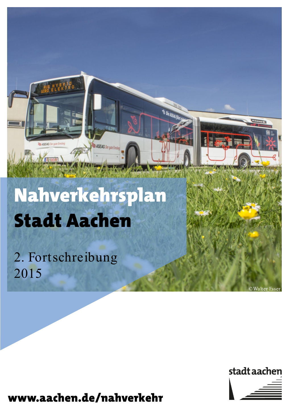 Nahverkehrsplan Stadt Aachen