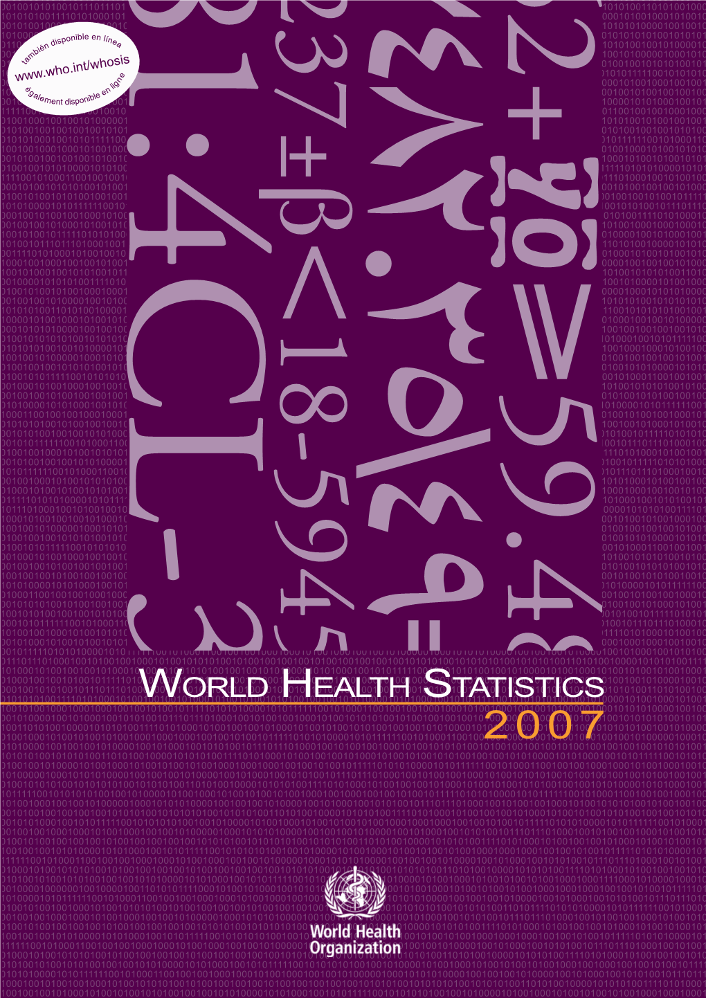 World Health Statistics 2007