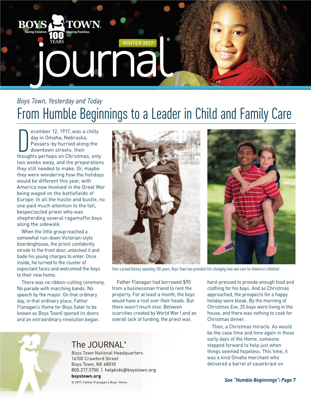 From Humble Beginnings to a Leader in Child and Family Care