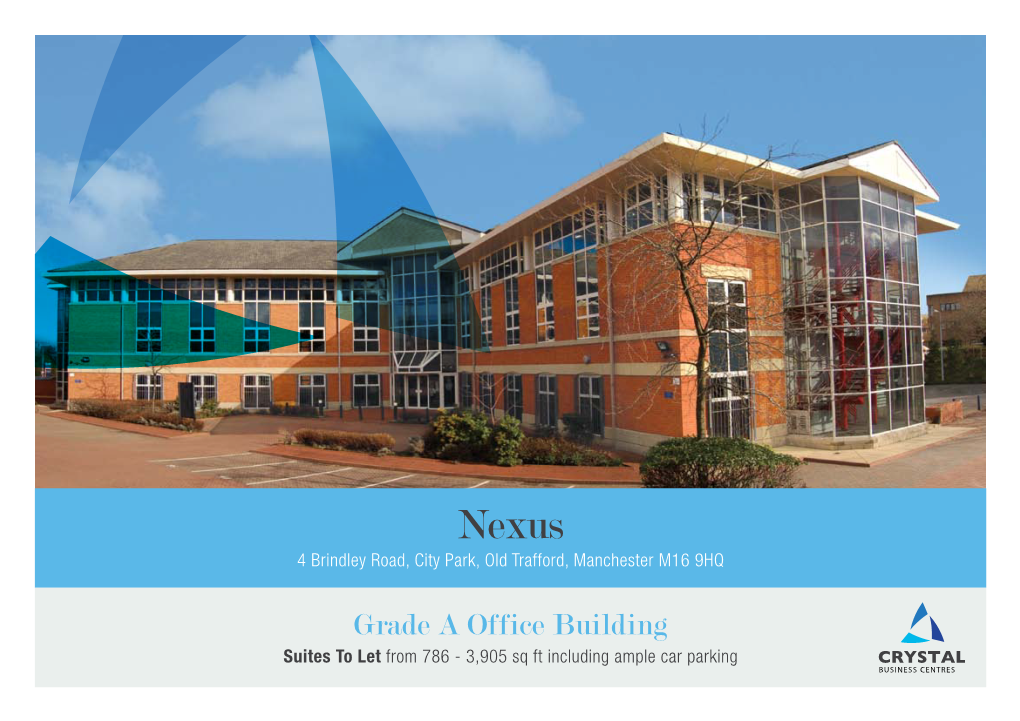 Grade a Office Building Suites to Let from 786 - 3,905 Sq Ft Including Ample Car Parking Description Accommodation Location Aerial Terms Contact