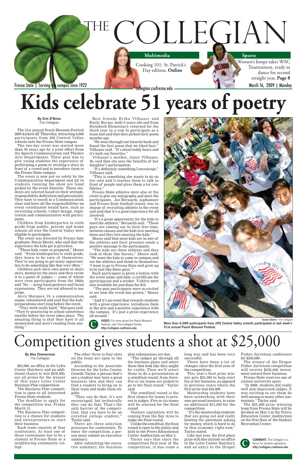 Kids Celebrate 51 Years of Poetry
