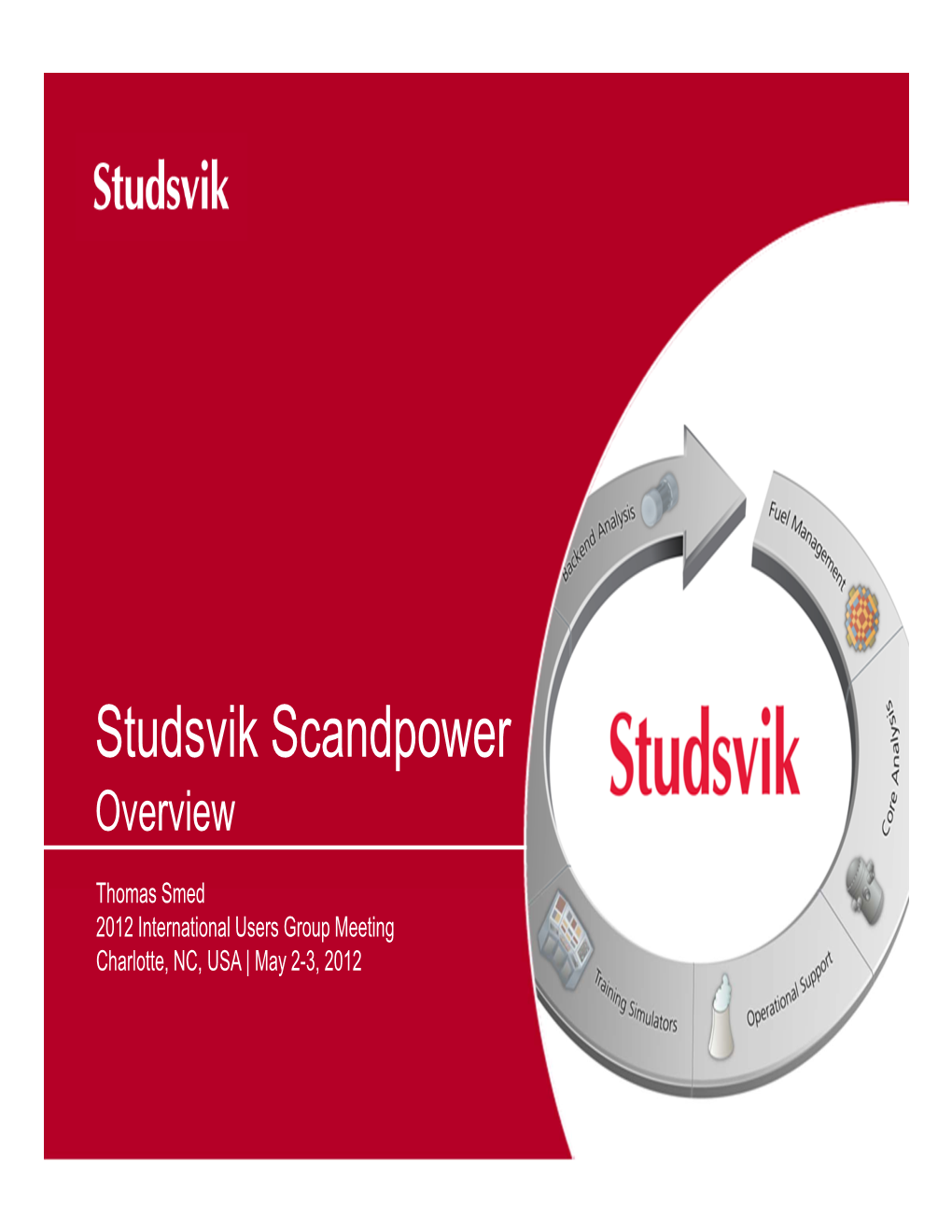 Studsvik Scandpower Overview