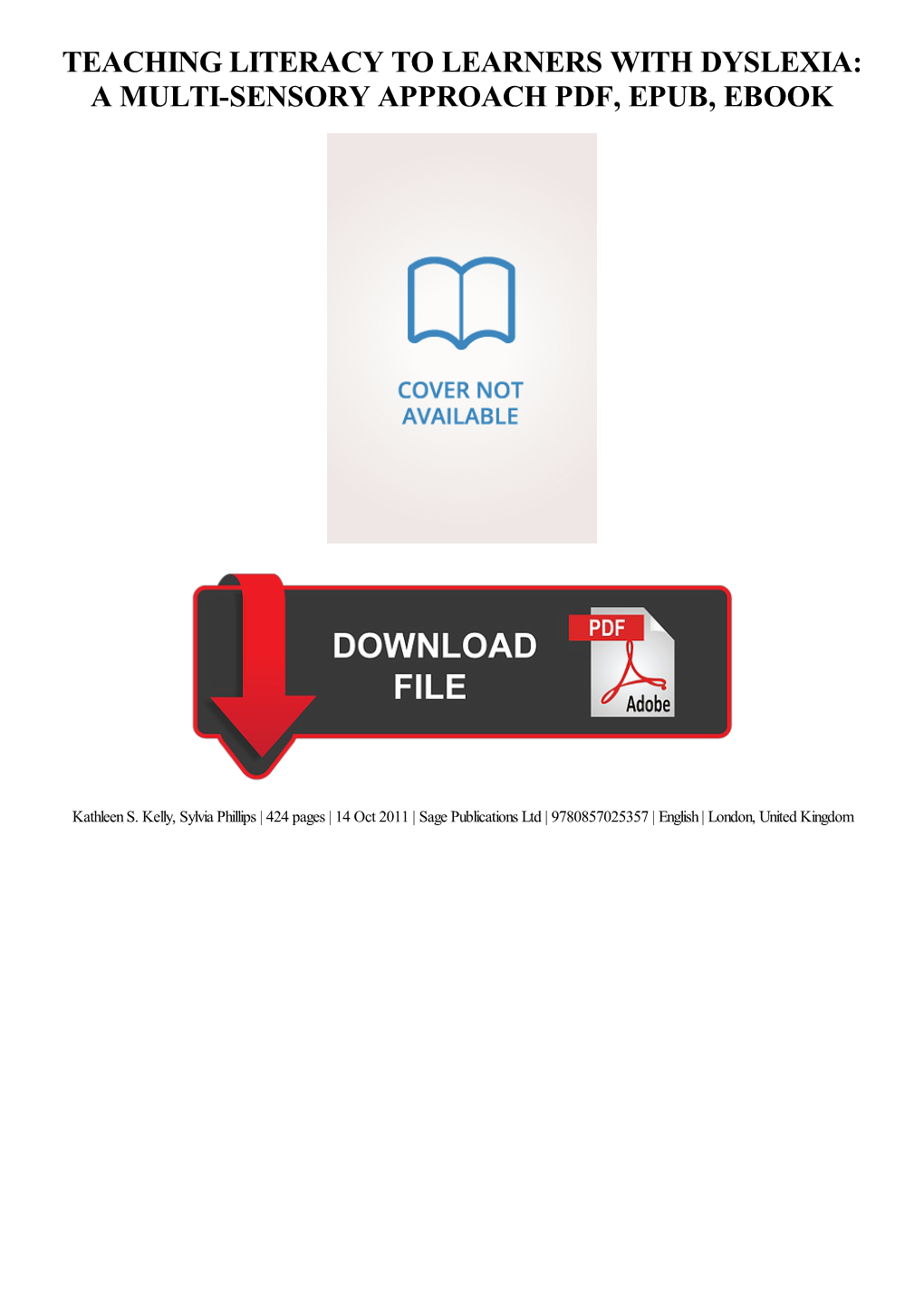 Ebook Download Teaching Literacy to Learners With