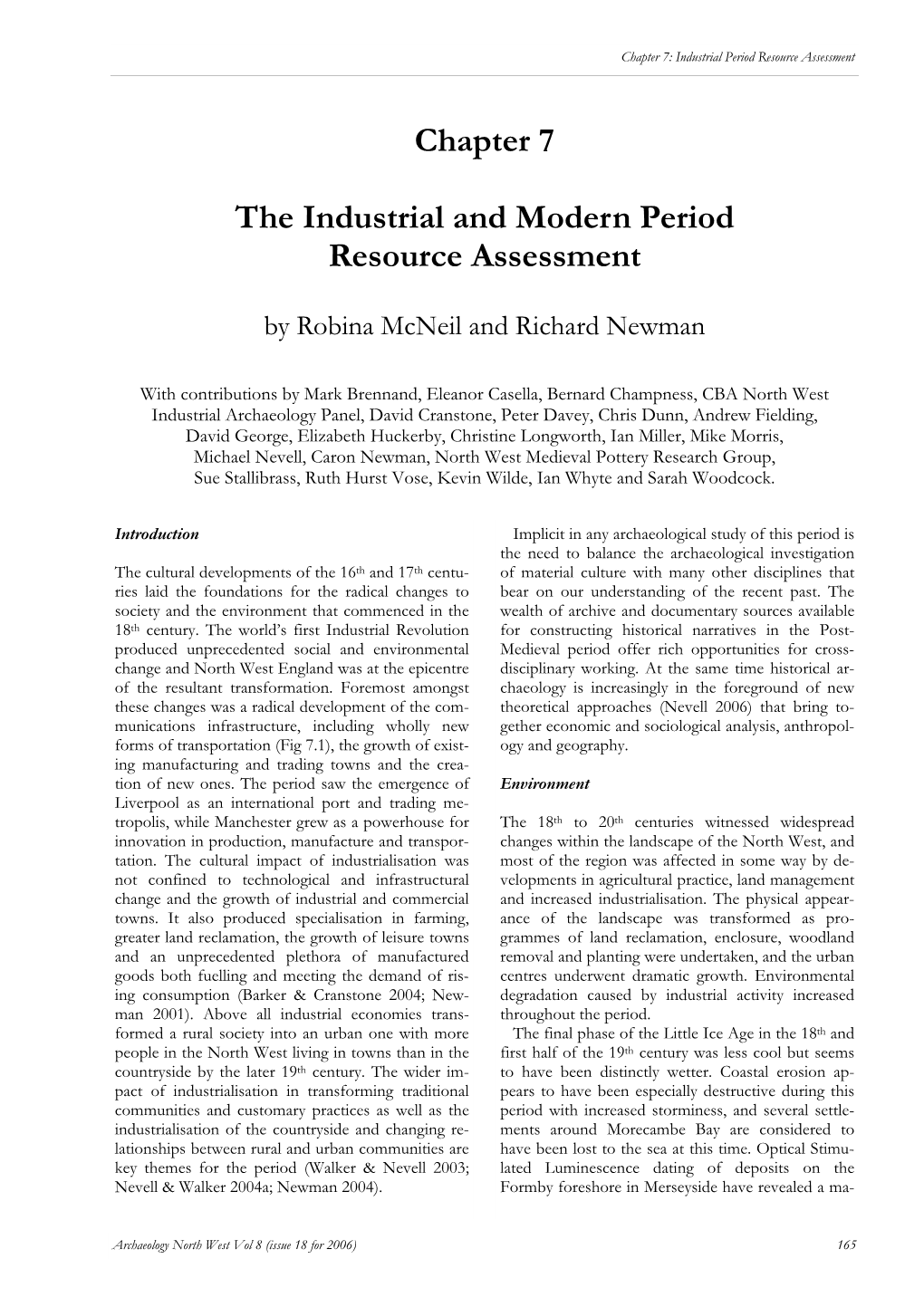 7. Industrial and Modern Resource