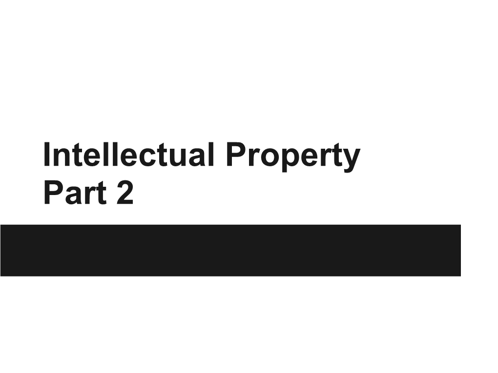 Intellectual Property Part 2 Pornography