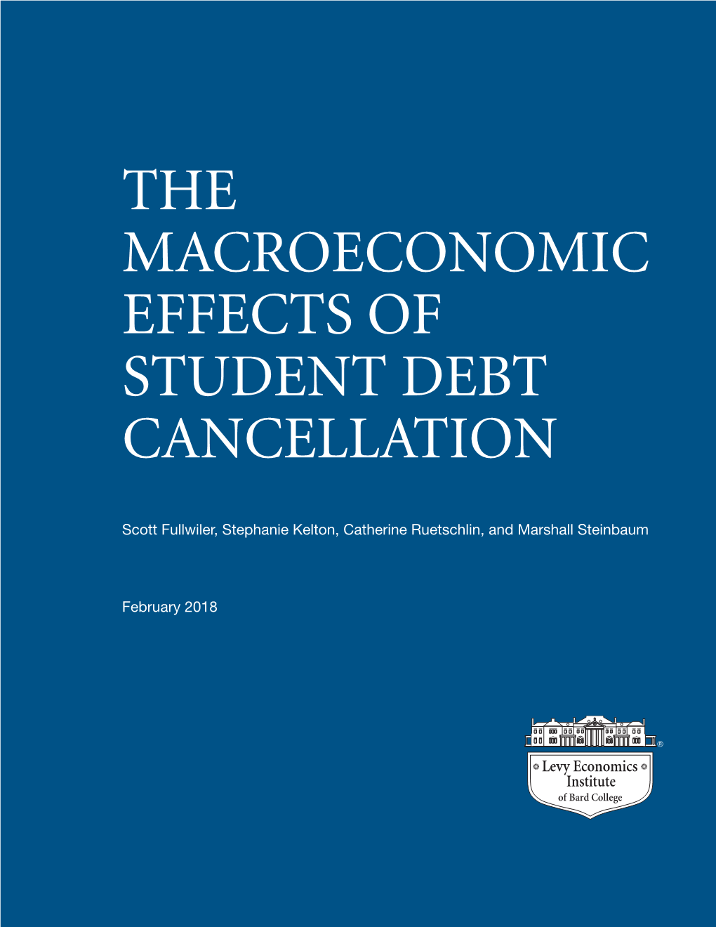 The Macroeconomic Effects of Student Debt Cancellation