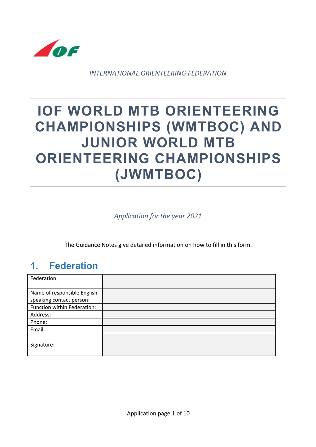 International Orienteering Federation